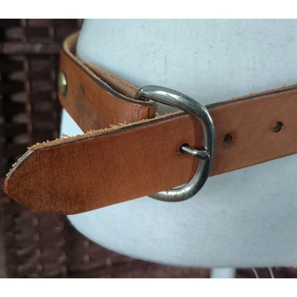 Boy Scout Vintage 1998 Gerber Scout Camp Belt Thunderbird Handmade Belt By Nick